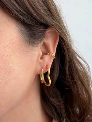 Kolczyki serca koła wodoodporne – KAJO JEWELS BIZUTERIA-2