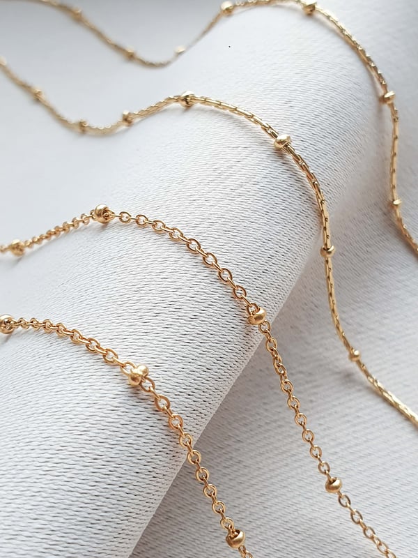 Wodoodporny łańcuszek z kuleczkami Classic