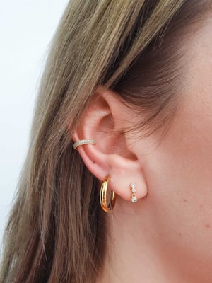 Kolczyki KAJO Jewels Podwójne Cyrkonie-3