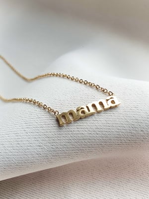 Wodoodporny naszyjnik dla mamy