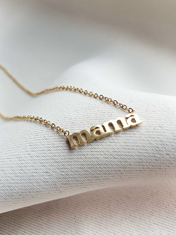 Wodoodporny naszyjnik dla mamy