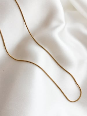 Pozłacany łańcuszek linka Mini Snake