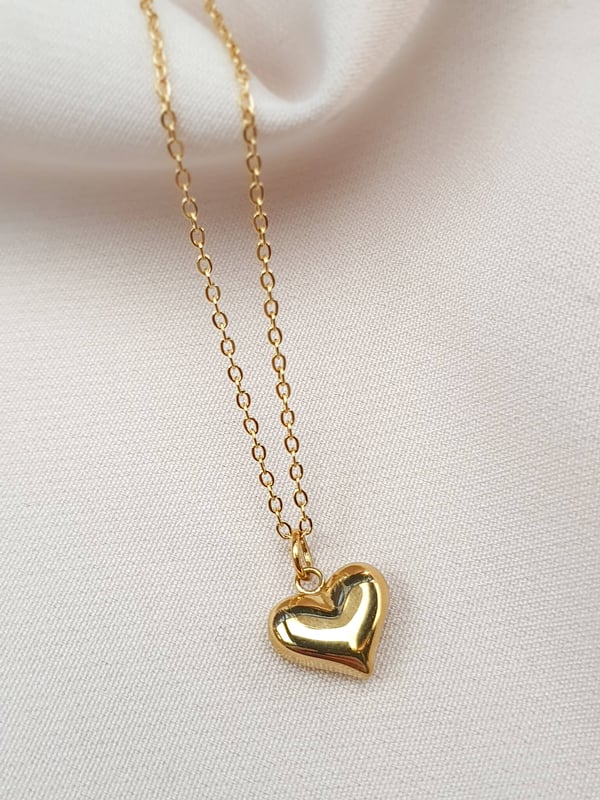 Wodoodporny naszyjnik z serduszkiem Eternal Love