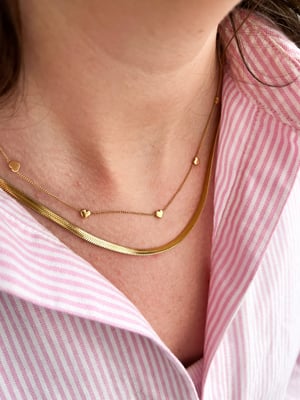 Choker z serduszkami – KAJO JEWELS BIZUTERIA-1 2