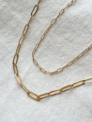 Lancuszek z podluznymi ogniwami Mini i Classic 1 – Bizuteria KAJO Jewels