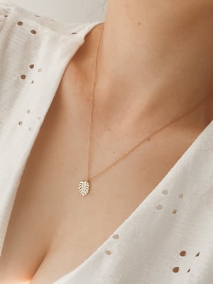 KAJO-JEWELS-Monstera-Leaf-Neckalce-Naszyjnik-5