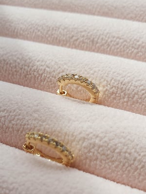 Kolczyki kółka huggies z cyrkoniami Produkty-5