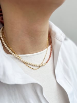 Naszyjnik z kamieni slonecznych i jadeitow – KAJO JEWELS BIZUTERIA-2