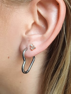 KAJO Jewels Heart Hoop