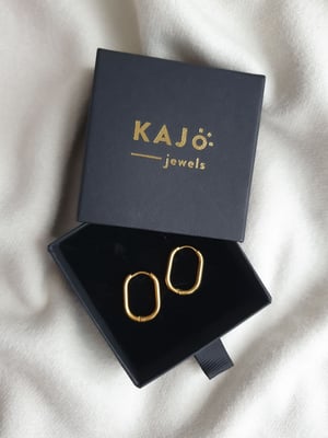 Kolczyki KAJO Jewels Oval Hoop