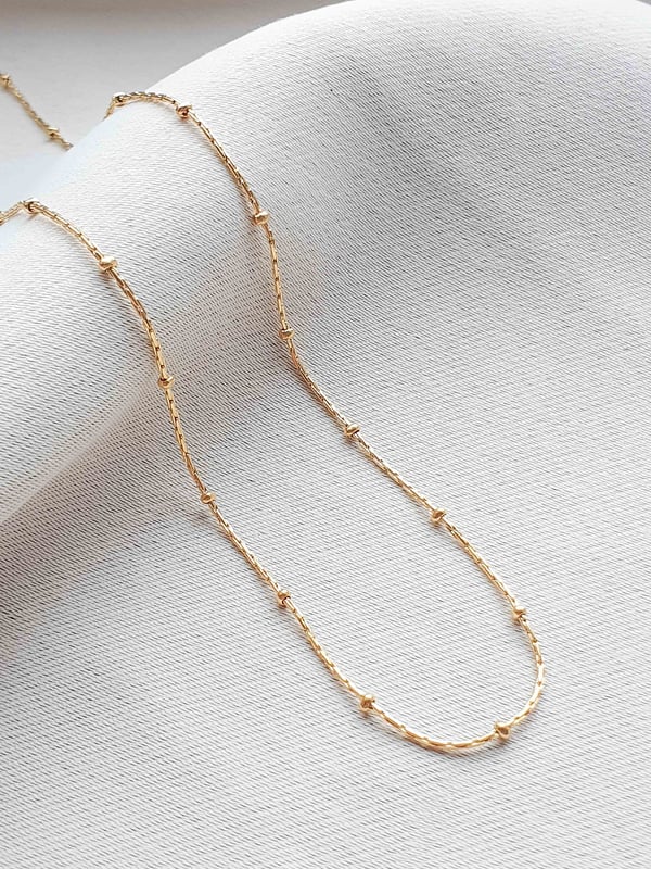 Wodoodporny łańcuszek z kuleczkami Modern