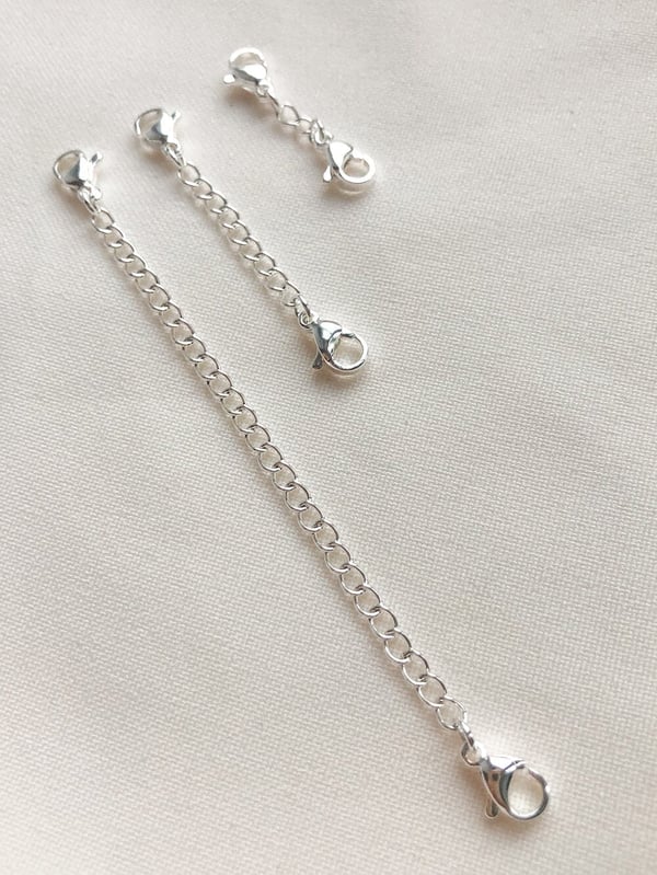 Przedłużka do naszyjnika – srebrna