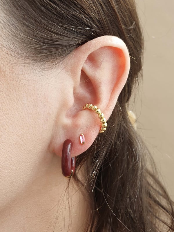 Delikatne kolczyki ze Spinelem