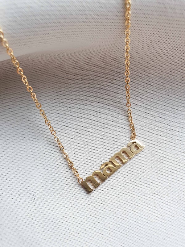 Wodoodporny naszyjnik dla mamy