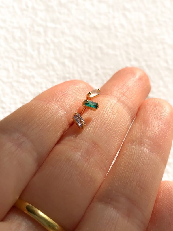 Delikatne kolczyki z Różowym Kwarcem