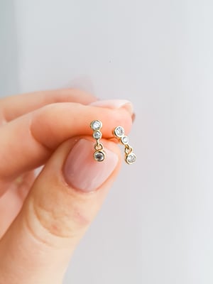 Kolczyki KAJO Jewels Podwójne Cyrkonie-13