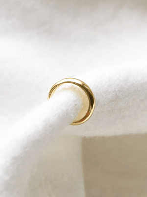 Pozłacana nausznica Basic Ear Cuff
