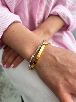 Bransoletka pozlacana sztywna – KAJO JEWELS BIZUTERIA-7